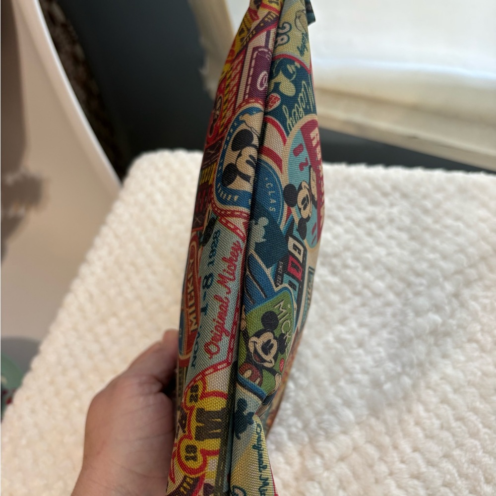 Disney Multicolor Mickey Patchwork Crossbody with… - image 4